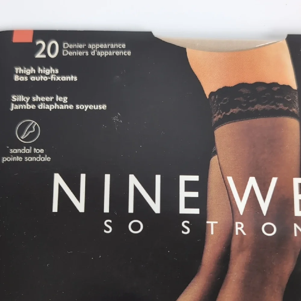 Nine West Sheer Thigh Highs Champagne Size 1 Hosiery So Strong